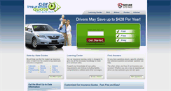 Desktop Screenshot of carinsurancequote.net